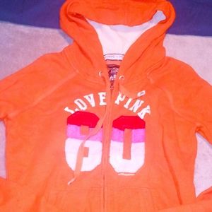 Medium orange PINK hoodie